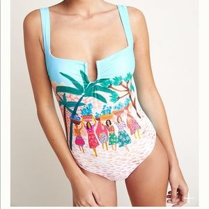 Anthropologie Roequiya Amies One Piece Swimsuit